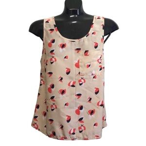 Pink Martini Sleeveless Silky Top/Tank Top